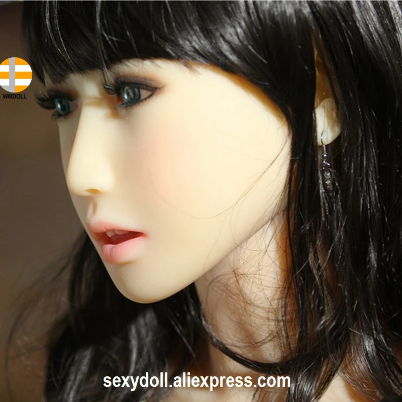 WMDOLL 22 # Голова Настоящая сексуальная кукла силиконовая секс голова японское лицо