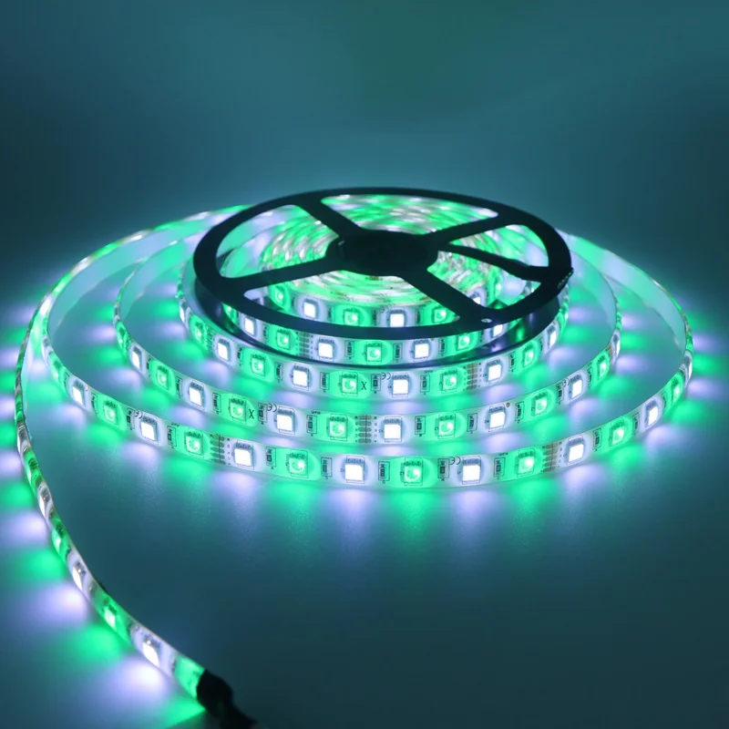 SZYOUMY DC12V SMD 5050 60 светодиодов/м IP65 водонепроницаемый Fita De Led Гибкая полоса света RGBW