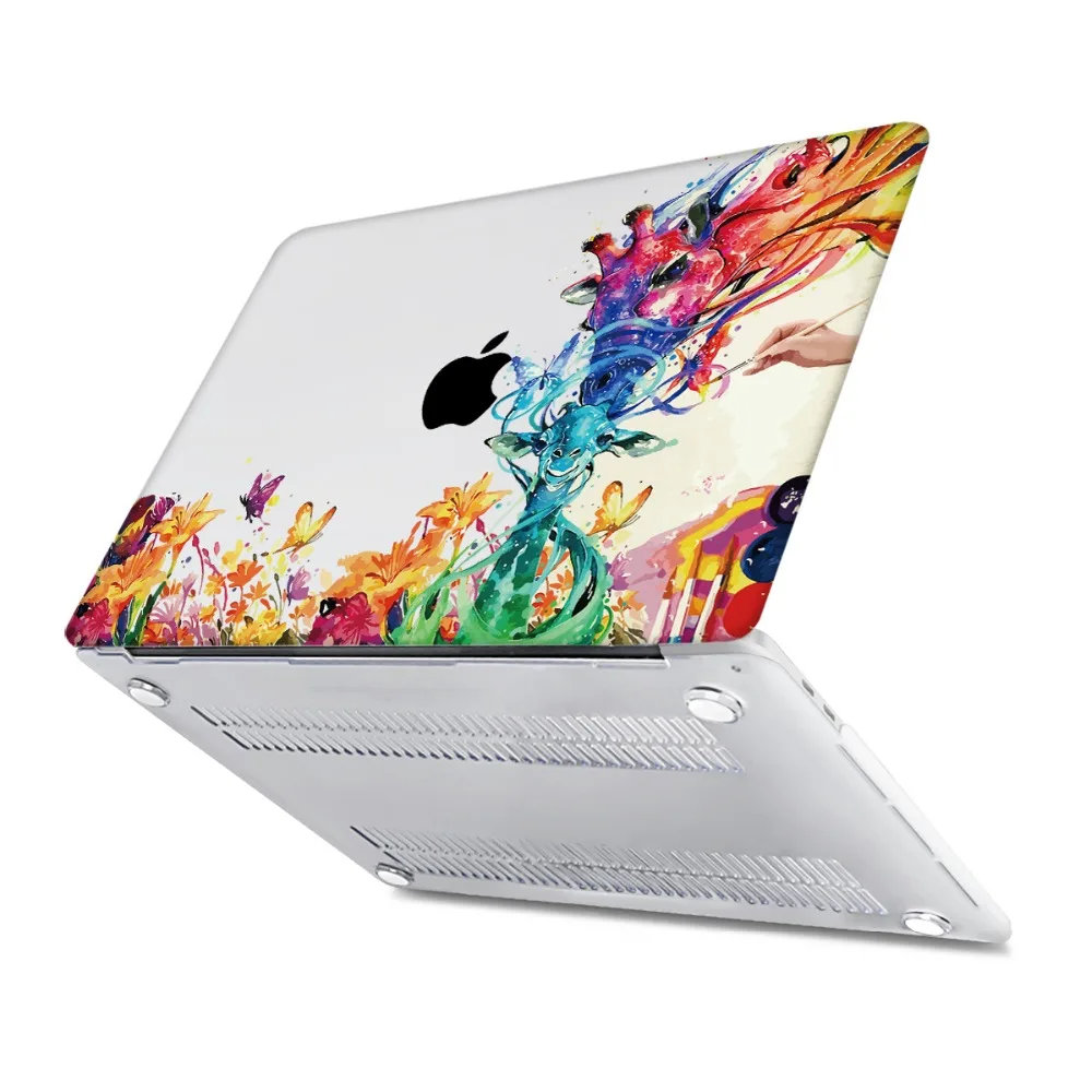 Batianda чехол для MacBook Air 11 13 дюймов A1932 и Pro retina 1" 15" Touch Bar PC ноутбук жесткий корпус Защитная кожа