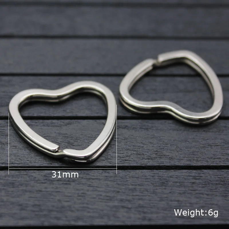 Новинка высококачественный металлический брелок для ключей сделай сам в форме