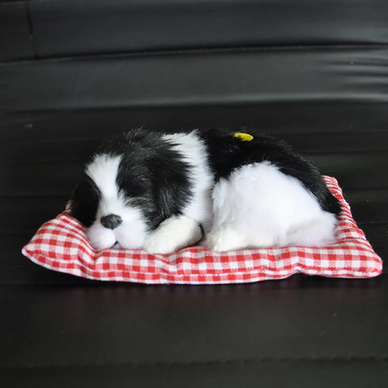 Автомобильные Игрушки для приборной панели украшения Спящая собака имитация