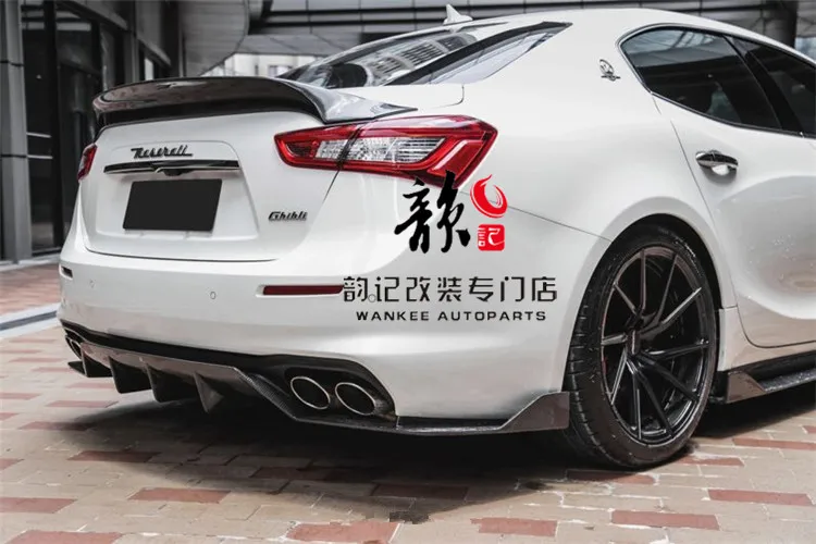 Задний спойлер из углеродного волокна подходит для Maserati ghiдоступ | Автомобили и