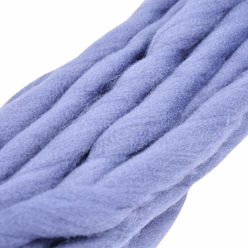 Сверхплотная плотная пряжа для ручного вязания мягкая трикотажная вязаная