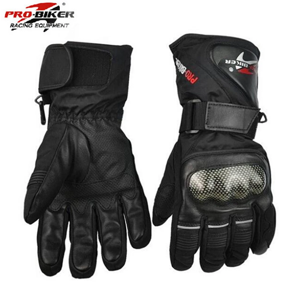 Профессиональные байкерские перчатки Guantes мотоциклетные водонепроницаемые