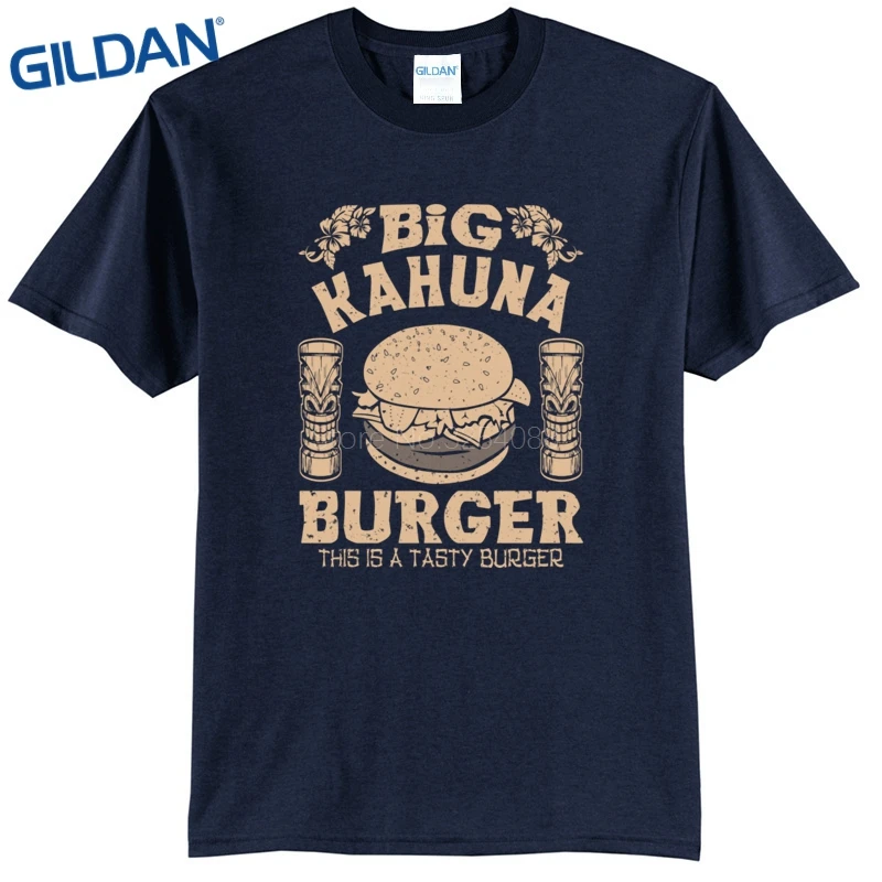 2017 Для мужчин модная футболка Big Kahuna Burger Новая мода брендовая одежда настроить