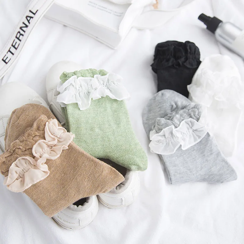 Женские сетчатые носки [COSPLACOOL] кружевные Харадзюку в стиле японской принцессы