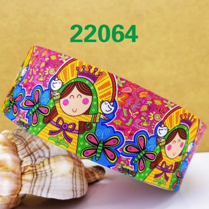 50 ярдов мультфильм собаки напечатанные grosgrain ленты 22069