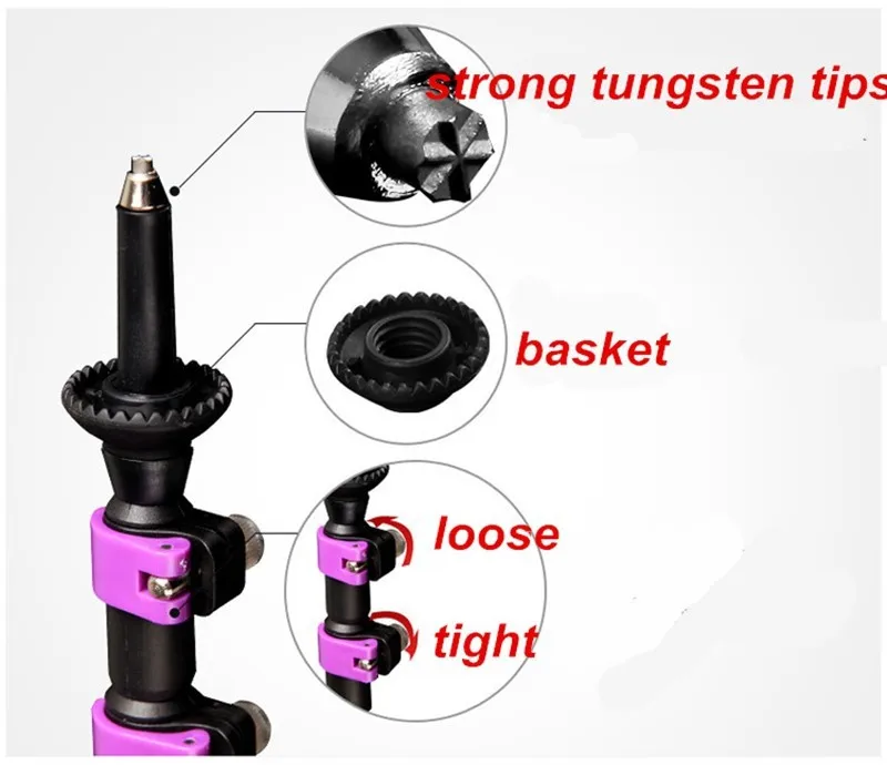 

2pcs a lot Ultra-light 80% Carbon Fiber Nordic Walking Cane Walking Sticks Trekking Poles Telescopic Sticks Alpenstocks with bag