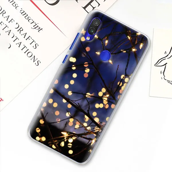 07 Пейзаж Зима светильник снег чехол для телефона для Xiao mi Red mi 7 5 6 iPad Pro Note 7 Pro 5 5A 6 mi A1 A2 8 9 Lite чехол Coque - Цвет: 07