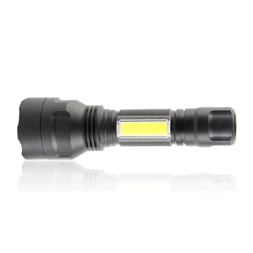 8000 лм T6 COB светодиодный факел Водонепроницаемый Куб сторона lighttactical фонарик