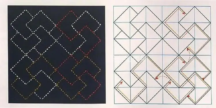 2 размера ручной шип шаблоны для вышивки инструмент позиционирования стеганый