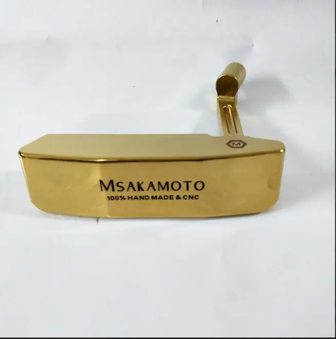 

New Golf clubs MSAKMOTO Gold Golf putter head Golf heads no Clubs shaft