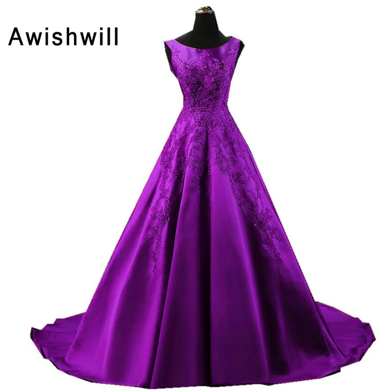 Custom Made Sleeveless Elegant Red Evening Dresses Long Applique Beaded Floor Length Gowns Women Formal | Свадьбы и торжества