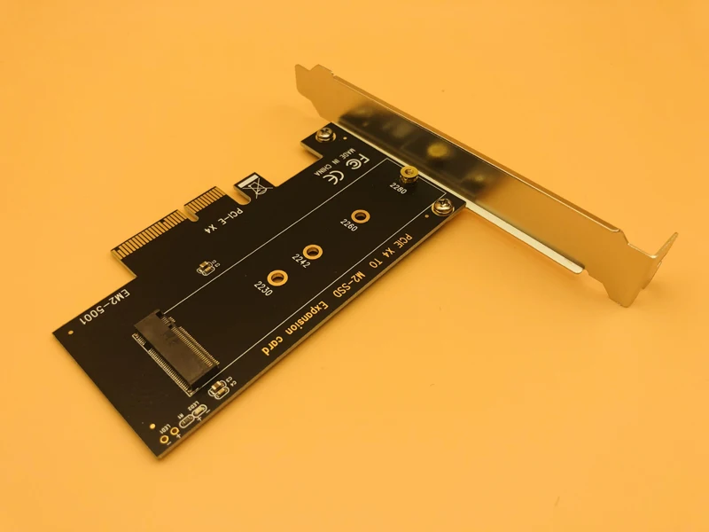 Плата адаптера M.2 NVMe SSD к PCIe порт для ключа M поддержка PCI Express 3 0x4 2230 2242 2260 2280 Размер