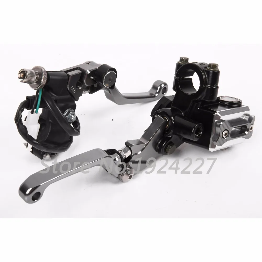 Для Suzuki RMZ250 RMZ450 RMX450Z DRZ 400S 400SM LTZ400 LTZ450 CNC рычаги гидравлического тормоза главного