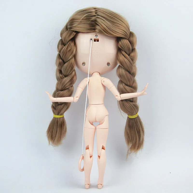 Фабрика Blyth кукла с гибкими суставами 1/6 2 косы центральной стричь волосы