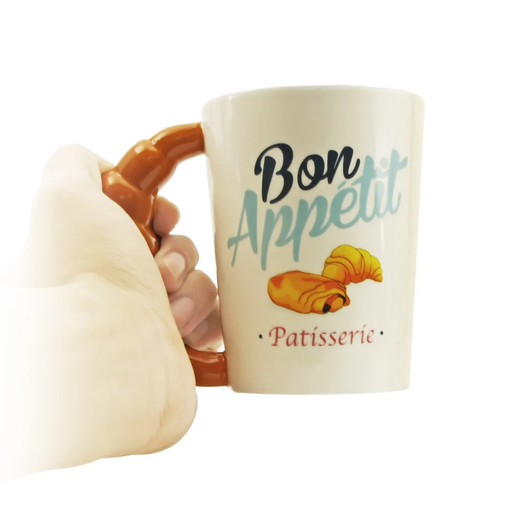 1 шт. кружка для кафе Bon Appetit французская Кондитерская с ручкой кофейная чашка