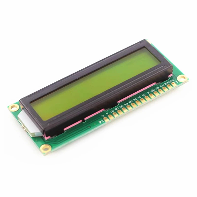 LCD 1602 монитор 5V синий/желто зеленый экран и белый код Diy Kit|Модули для умного дома| |