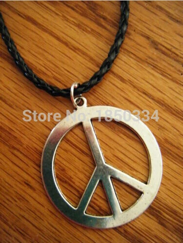 

Лидер продаж, оптовая продажа, 10 шт., модные подвески с надписью «Peace mark», ожерелье и кулоны, ювелирные изделия DIY для женщин, B142