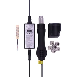 Паяльная станция PIGONG 8858, Портативная паяльная станция с корпусом BGA, тепловая пушка PIGONG8858 + нагреватель