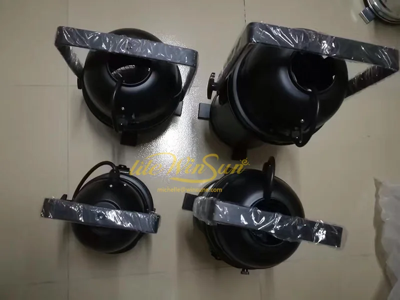 Litewinsune 6 шт. посылка черный PAR 56 длинные 230V 500 W/300 W светильник ing пар может театр церковный сценический светильник