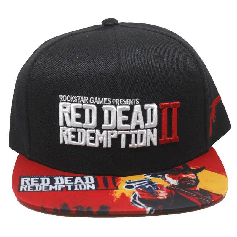 Игра Red Dead Redemption 2 в стиле хип хоп Кепки s Регулируемый унисекс подарок с плоским