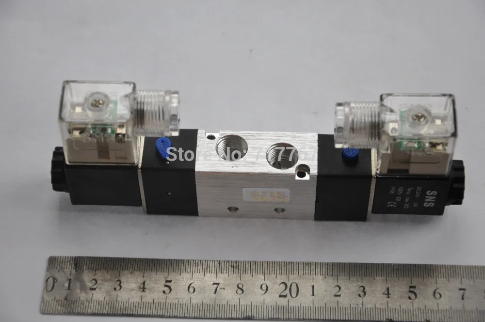 Соленоидный клапан 4V220 08 DC24V AC220V DC110V 380 V воздушный SNS пневматические детали RC1/4