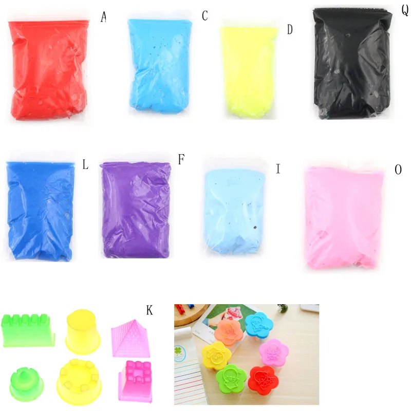 15 стилей DIY Slime коробка поставки мягкая глина Floam Ароматические снятие стресса