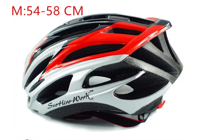 SW RED SLIVER M Велоспорт шлем Каско Capacete Де Ciclismo Каско Bicicleta Ciclismo Mtb Велосипед Шлем Велосипедный Шлем Сверхлегкий Шлем Каско Маршрут - Цвет: SW RED SLIVER M
