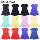 Летнее платье для маленьких девочек, детская одежда, праздничное платье для девочек, детская одежда, винтажная праздничная одежда принцессы, платья для девочек-подростков, 2018