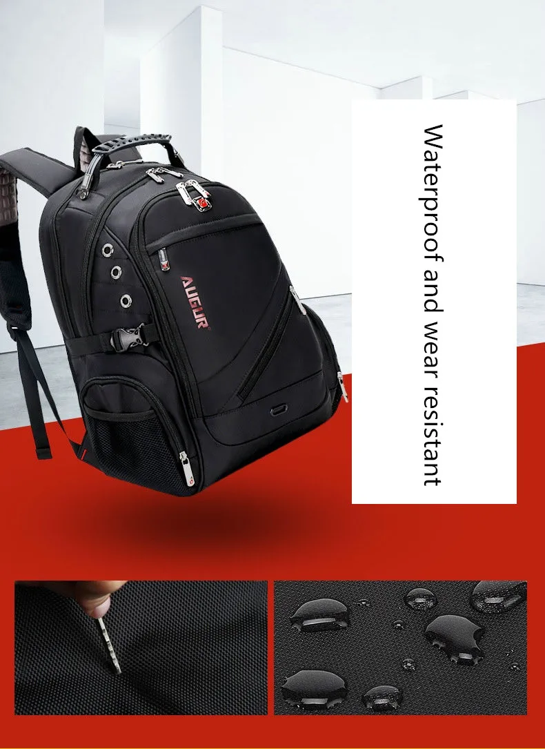 Рюкзак для ноутбука AUGUR для мужчин и женщин Bolsa Mochila для 14-17 дюймов ноутбук рюкзак школьная сумка рюкзак для подростков