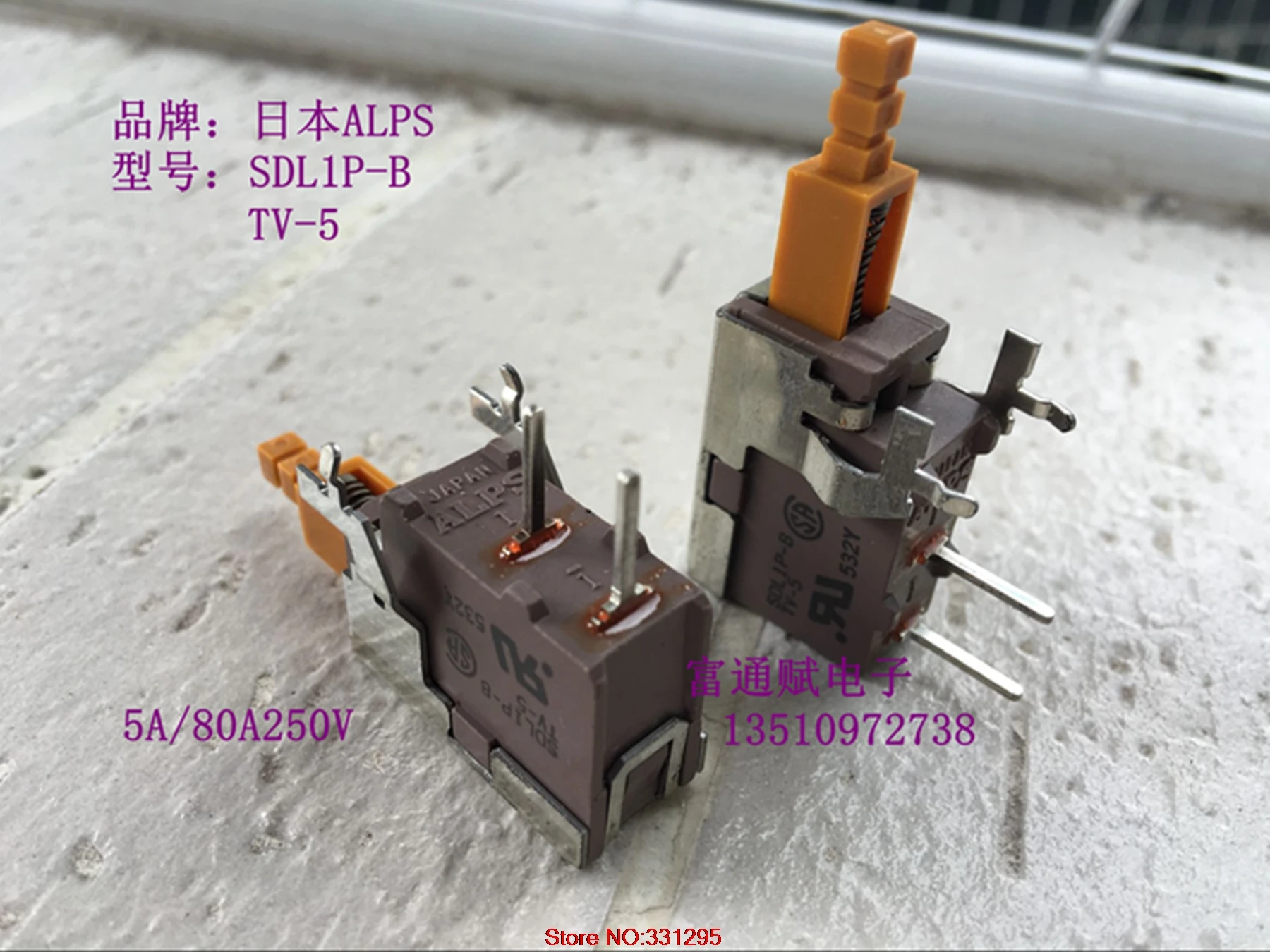 1PCS Original imported power switch SDL1P-B 5A / 80A 250V amplifier chassis TV-5 | Обустройство дома