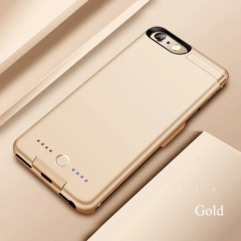 for iphone 7 8 8000 мА/ч чехол для телефона для iphone 7 8, высокое качество, чехол для зарядки аккумулятора, внешний аккумулятор для iphone 7 8 plus - Цвет: for iphone 7 8