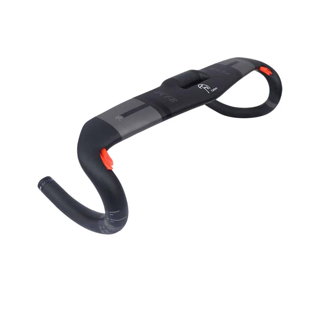 2017 FCFB матовый серый черный дорожный руль внутренний кабель велосипедный 31 8*400 420