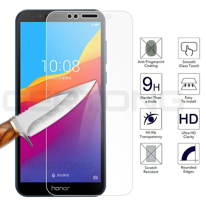 9H закаленное твердое стекло для huawei Y5 Y6 Y7 Prime закаленное стекло для Honor 7A 7C Pro защитная пленка стекло для Honor 7A 7C
