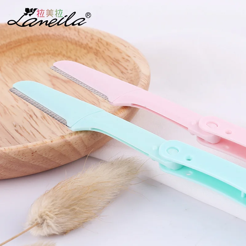 LAMEILA 2 шт./компл. складная бритва для бровей удаления волос лица Триммер Бритва