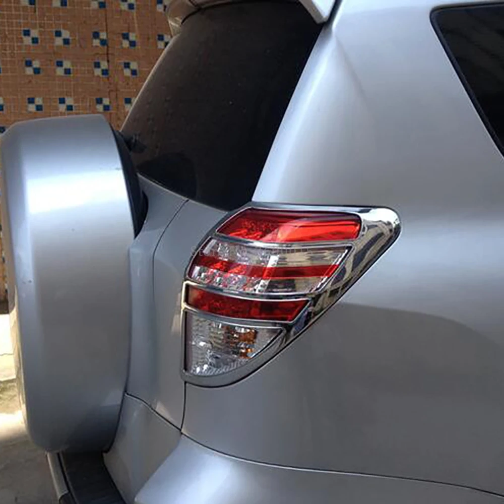 Для Toyota RAV4 2009 2010 2011 ABS хромированный задний светильник задняя крышка лампы Задний
