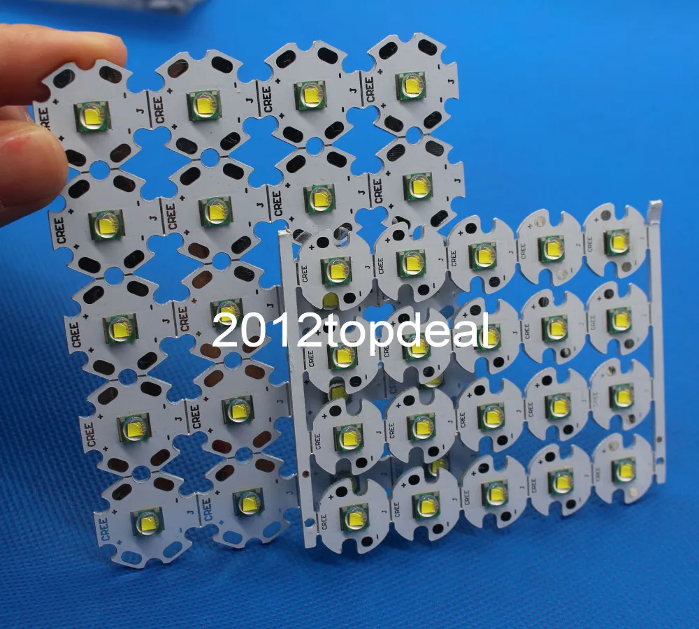 1 шт. CREE XML XM-L T6 LED U2 10 Вт белый светодиодный эмиттер высокой мощности с печатной