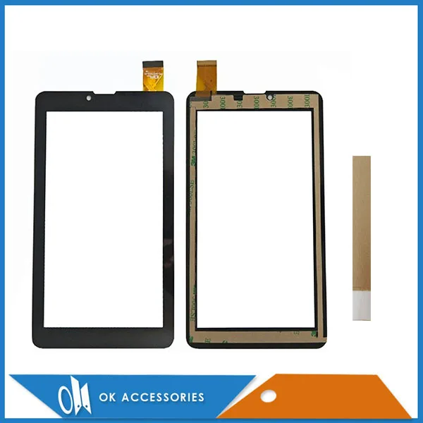 

10 шт./лот Новинка 6,95 дюймов для DEXP Ursus S169 MIX 3G Сенсорная панель Сенсорный экран дигитайзер сенсор запасные части с лентой