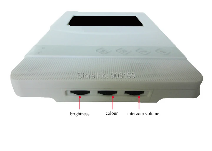 Новый роскошный дверной телефон 4 3 дюймовый TFT монитор ЖК дисплей цветной