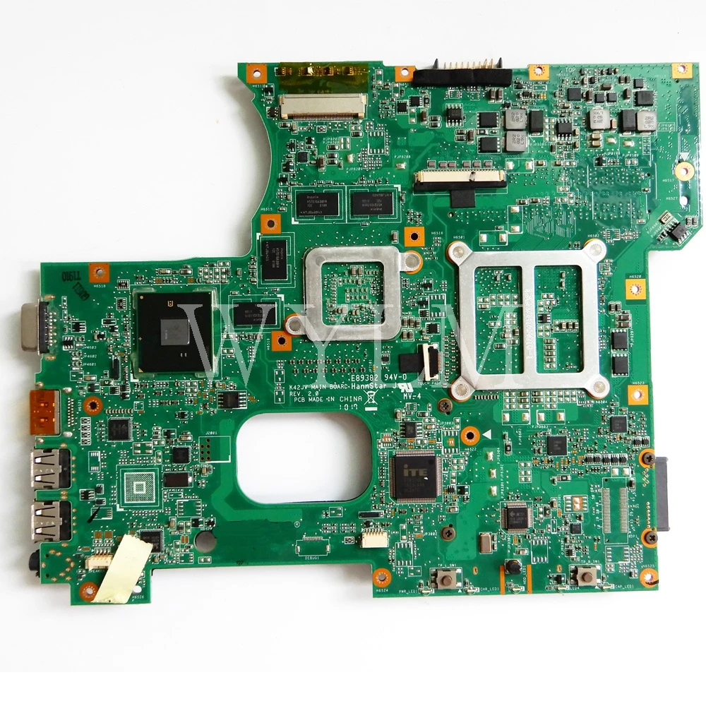 K42JV GT335M/1 GB/8 GB/видеокарта 1 ГБ REV2.0 для ASUS A42J X42J K42J K42JR Материнская плата ноутбука