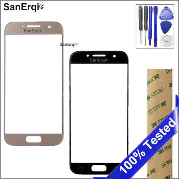 Панель сенсорного экрана SanErqi для Samsung Galaxy A5 2017 A520 A520F Замена ЖК-экрана внешнее