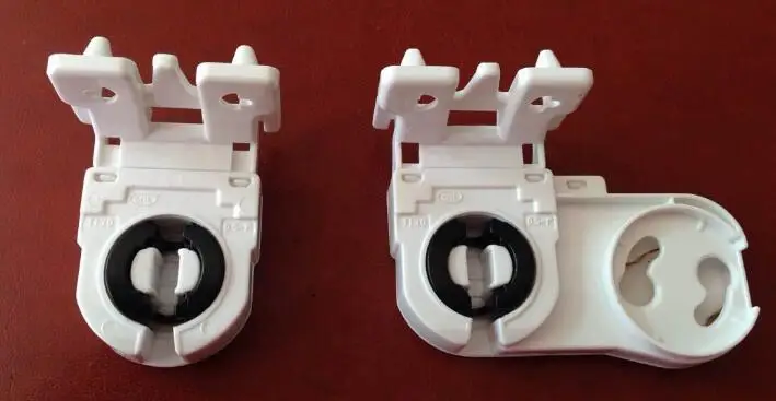 

1pcs=1set G13 T8 lamp bracket with starter seat for led light tube etc