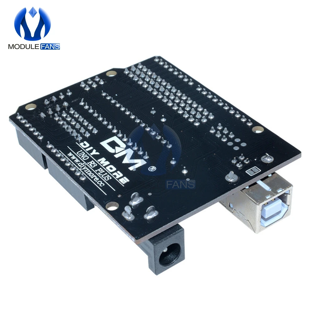 Плата UNO R3 Plus совместимая с Arduino Atmega328P Atmega16u2 плата расширения разработки