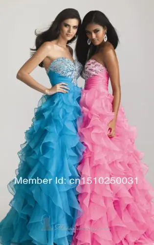 Sexy Beaded Formal Layered Prom dress Ball gown Evening Wedding | Свадьбы и торжества