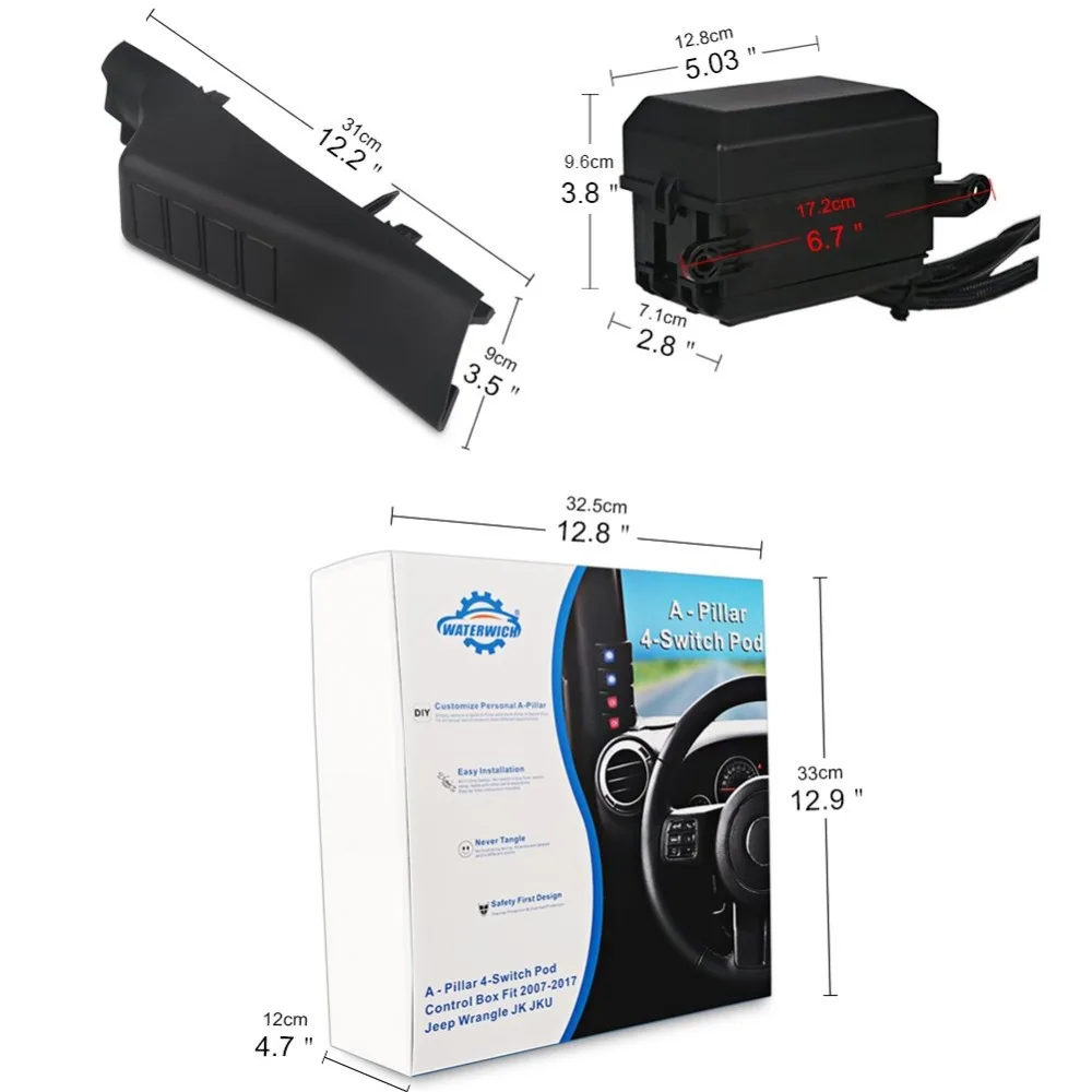 Столб переключатель Pod и предохранитель реле коробка система управления