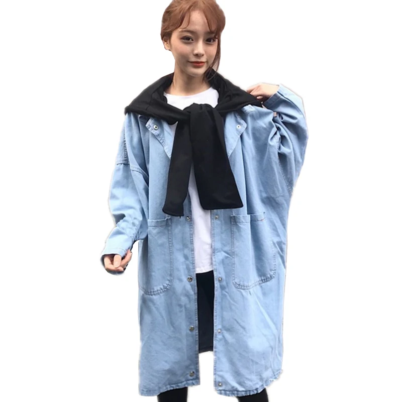 2017 Демисезонный Новый Для женщин джинсовая куртка Модные женские Джинсы для