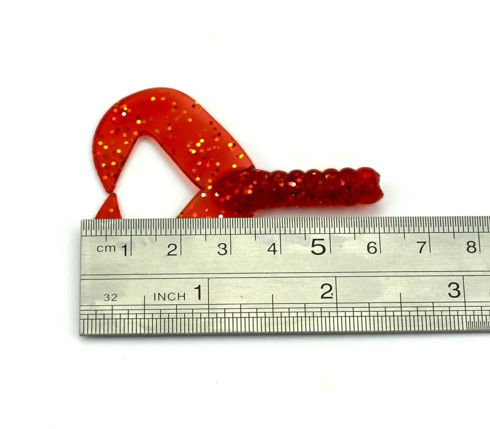 Мягкие приманки для ловли креветок 3g 6 см Isca Искусственные пластиковые мягкие