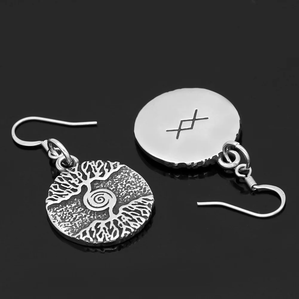 Скандинавский Викинг Yggdrasil treee жизни amulet из нержавеющей стали в виде капель с
