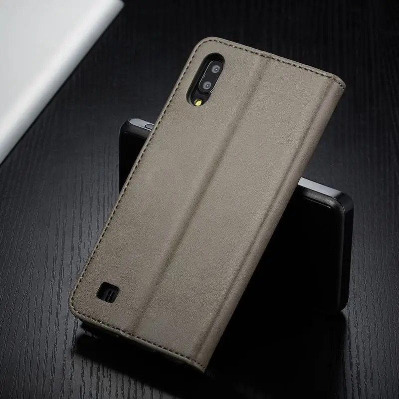 Чехлы для samsung Galaxy A10, роскошный винтажный флип-кошелек, магнитные кожаные сумки для телефона samsung A 10 M10 Coque